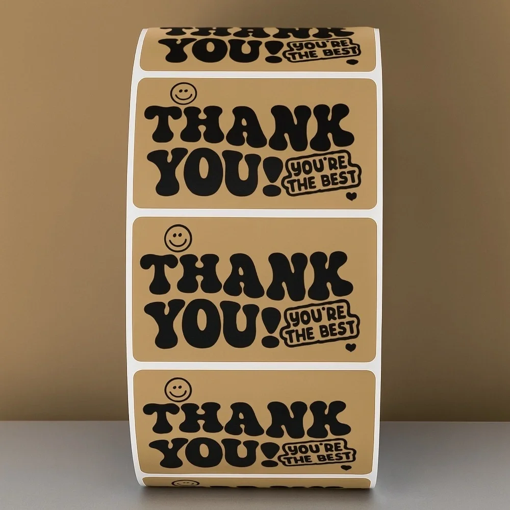 Thank You You’re The Best Stickers – Cute Packaging Labels for Small Business 2